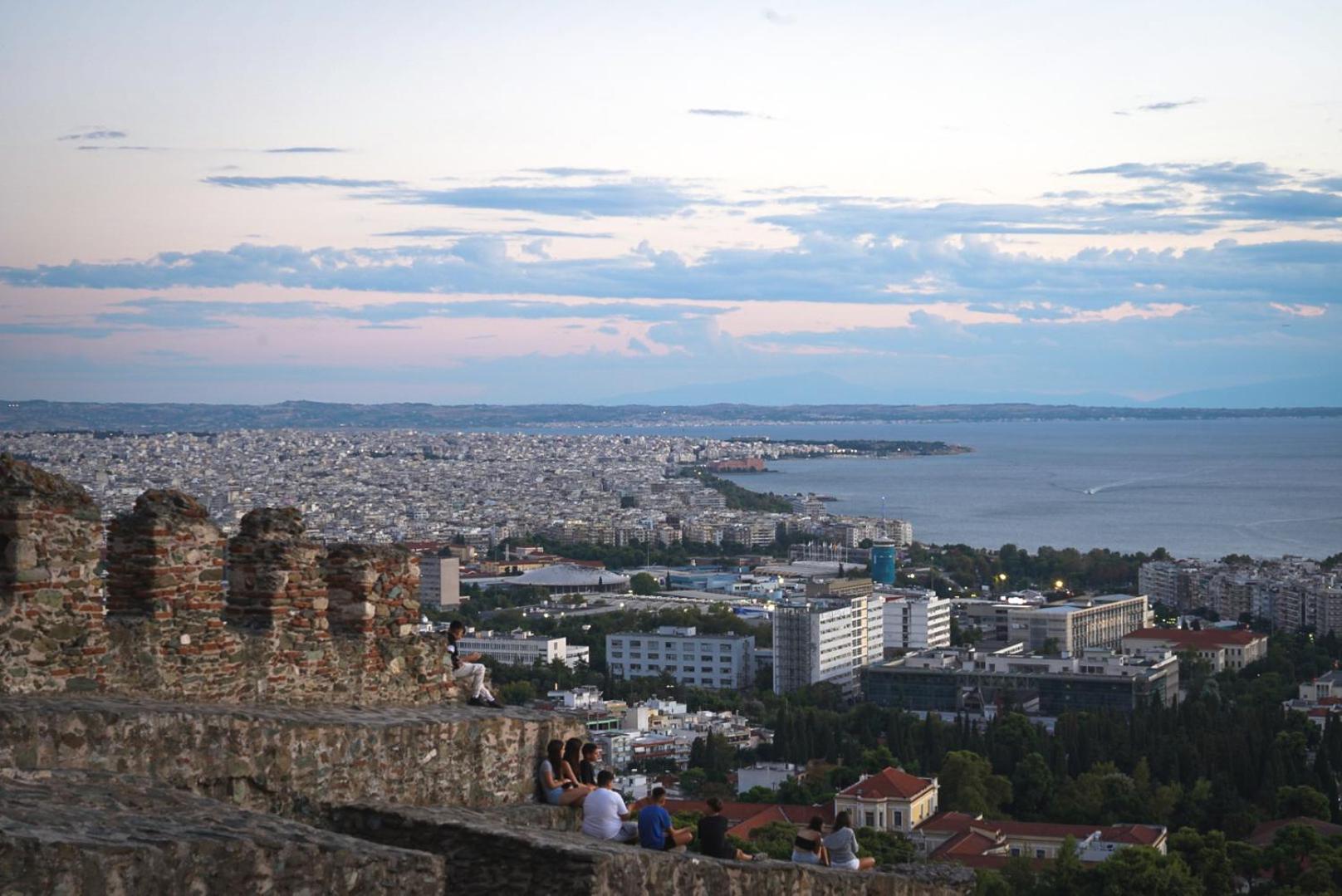 Ferienwohnung Beyond The Castle Thessaloniki Exterior foto
