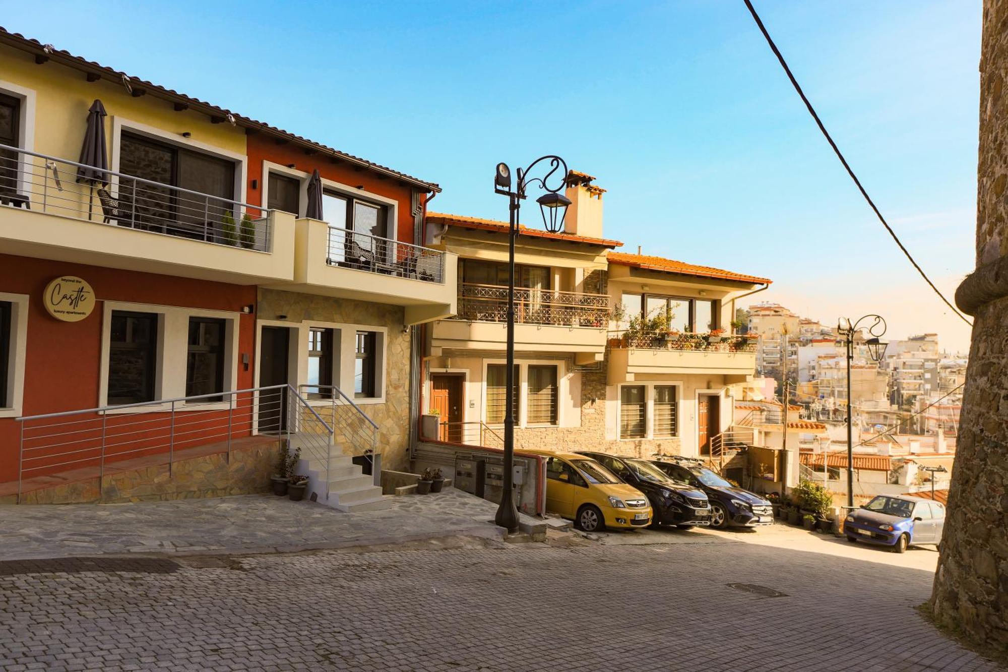 Ferienwohnung Beyond The Castle Thessaloniki Exterior foto
