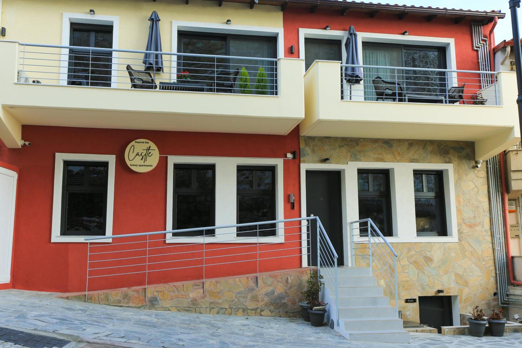 Ferienwohnung Beyond The Castle Thessaloniki Exterior foto