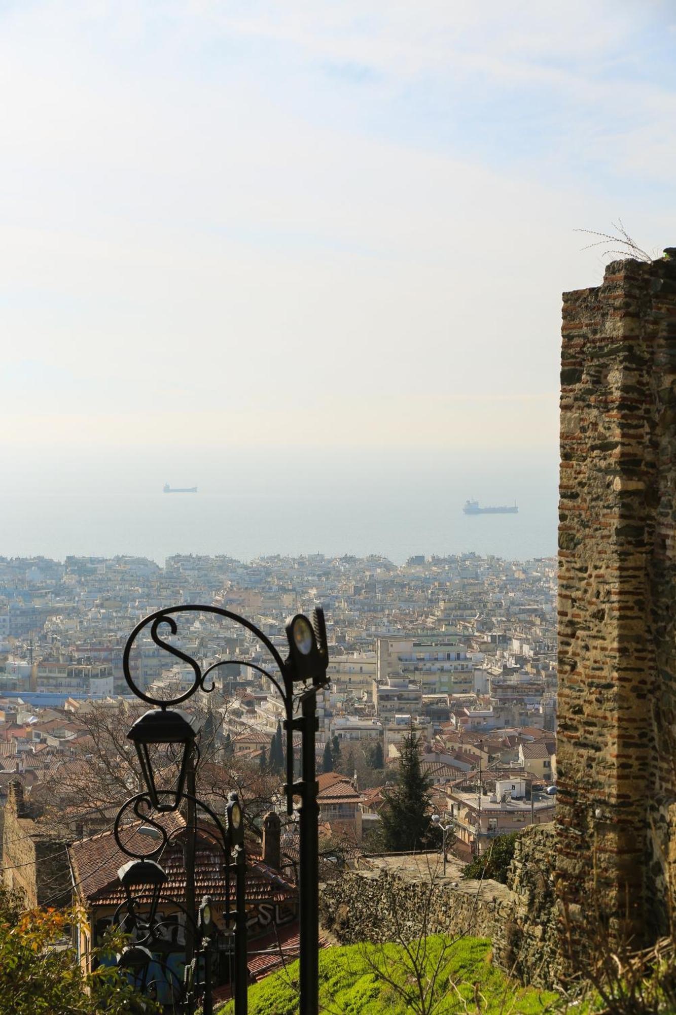 Ferienwohnung Beyond The Castle Thessaloniki Exterior foto