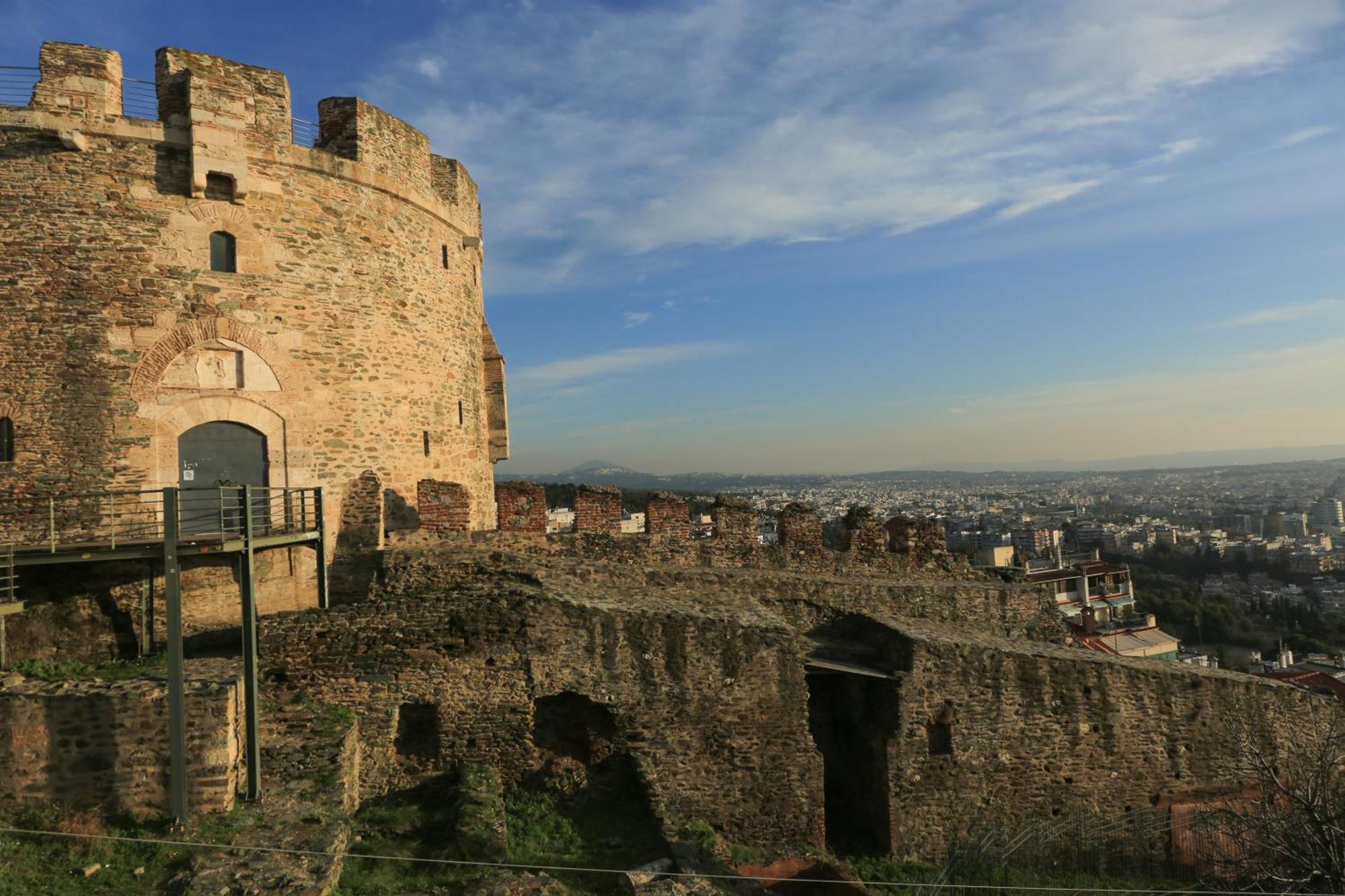 Ferienwohnung Beyond The Castle Thessaloniki Exterior foto